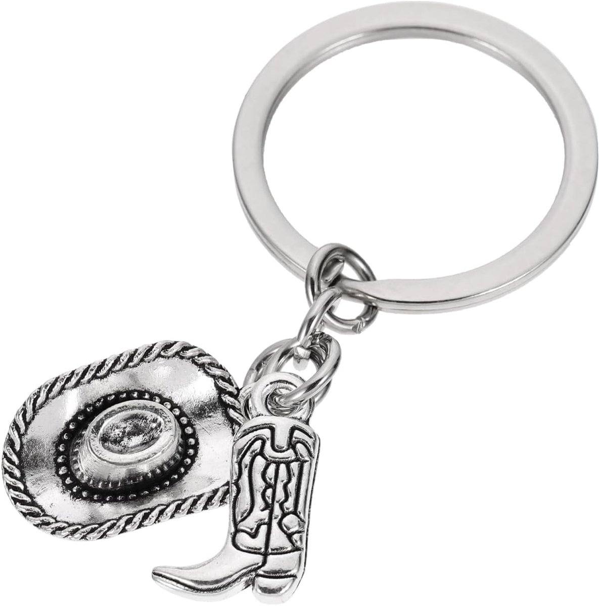 - Hoed sleutelhanger portemonnee sleutelhanger sleutelhanger voor sleutels miniatuur decoratie -sleutelhanger -laars-sleutelhanger