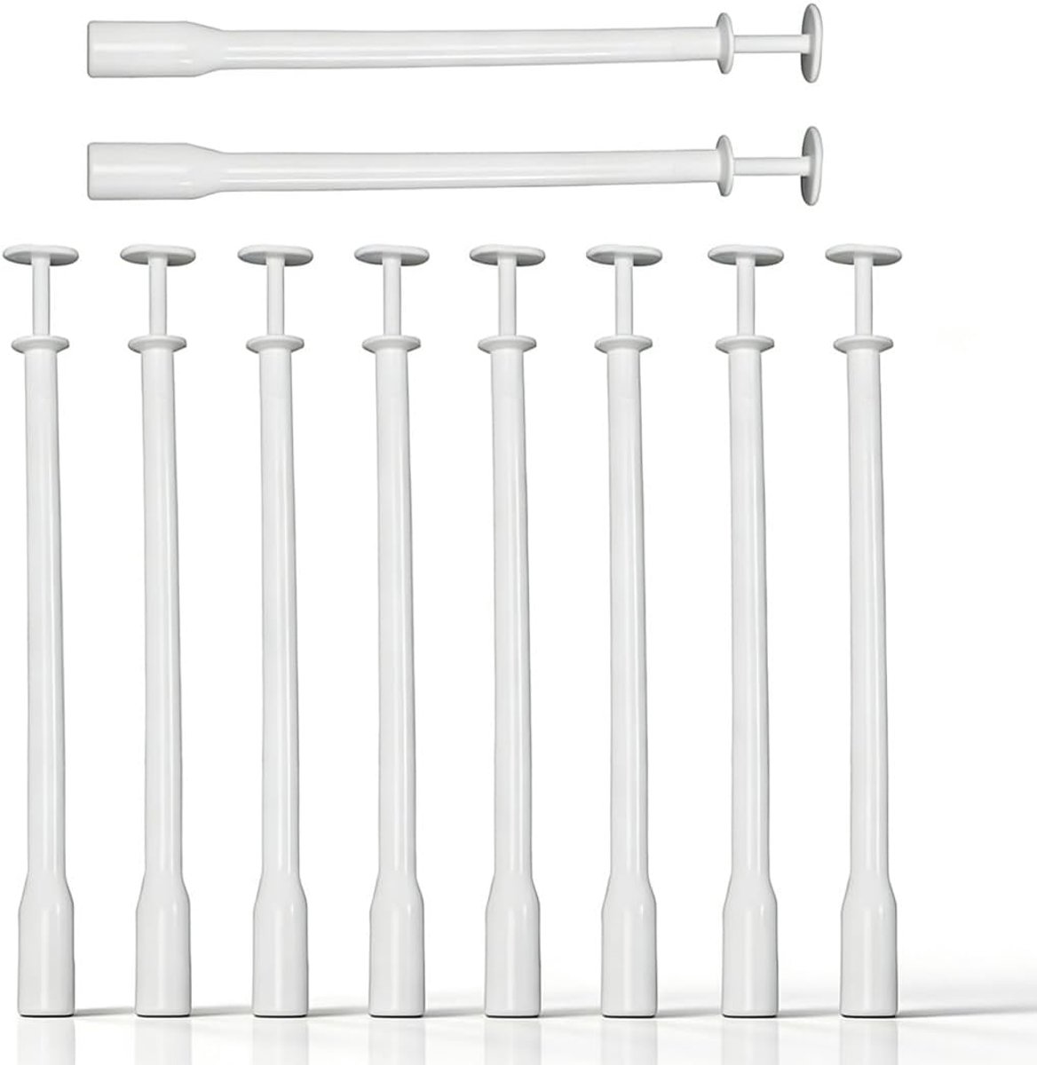 10 stuks hygiënische applicators, vaginaal compatibel, compatibel met Vagisan melkzuur zetpillen en menoelle