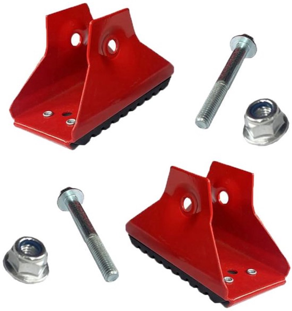 Ladder Leveller Duurzaam - Antislip Laddervoeten - Vloerbeschermers - Aluminiumlegering - Hoog draagvermogen - Geluidsreductie