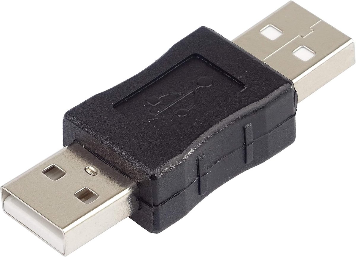 USB A-A Adapter Stekker