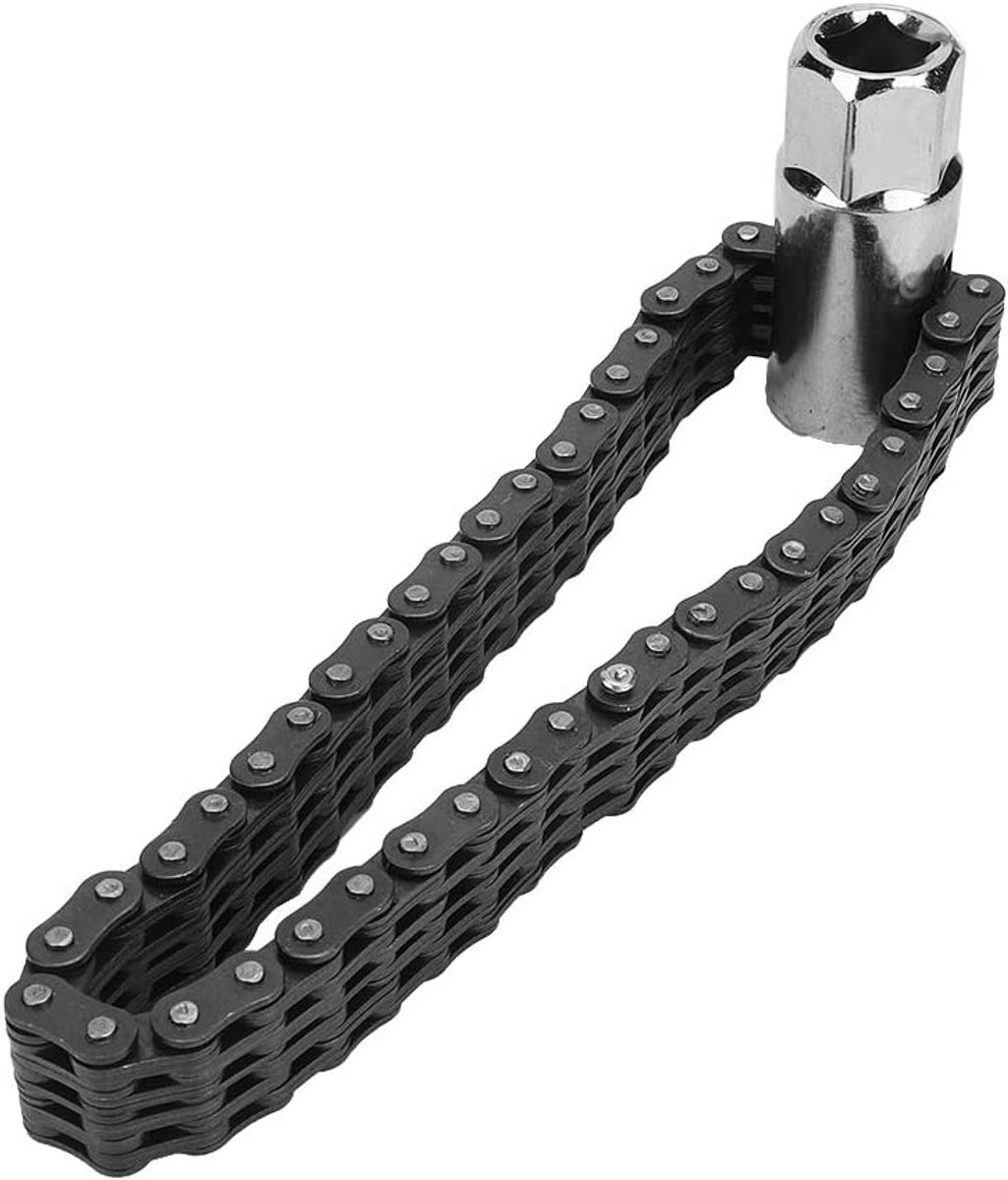 Oliefiltersleutel - 14 Cm Zware Kettingtype Oliefiltersleutel Verwijdering Universele Autoreparatietools