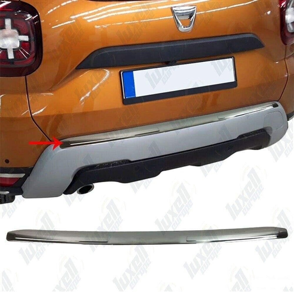 Achterbumper Protector Scratch Guard Past Duster [2018+]