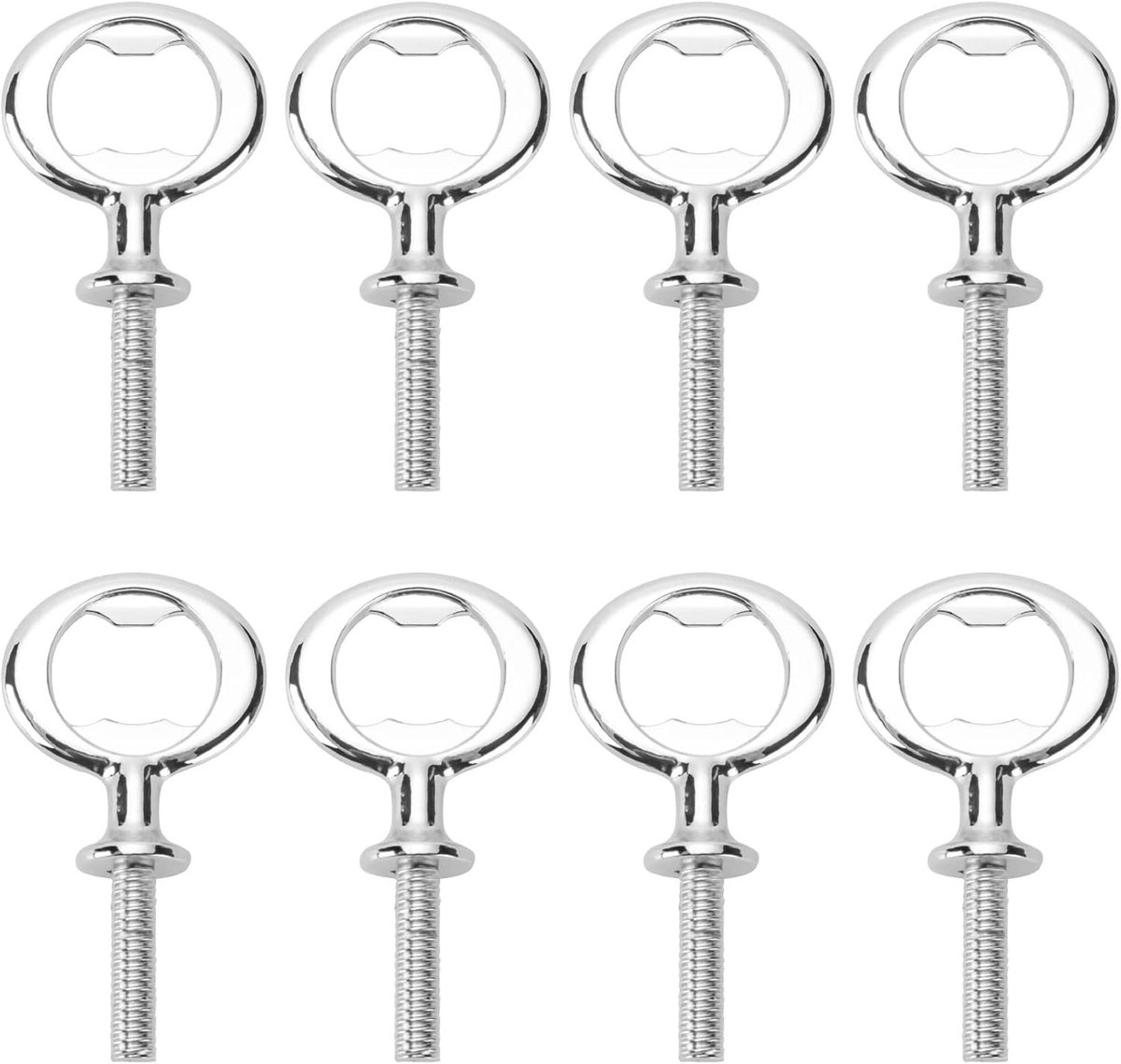 Flessenopener Set - Metaal - 8 Stuks - Voor Doe-Het-Zelf Projecten - Voor Knutselaars