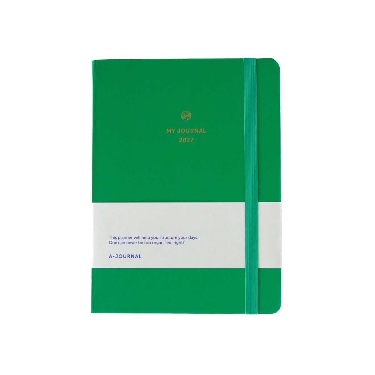 My Journal Agenda 2027 - Emerald green