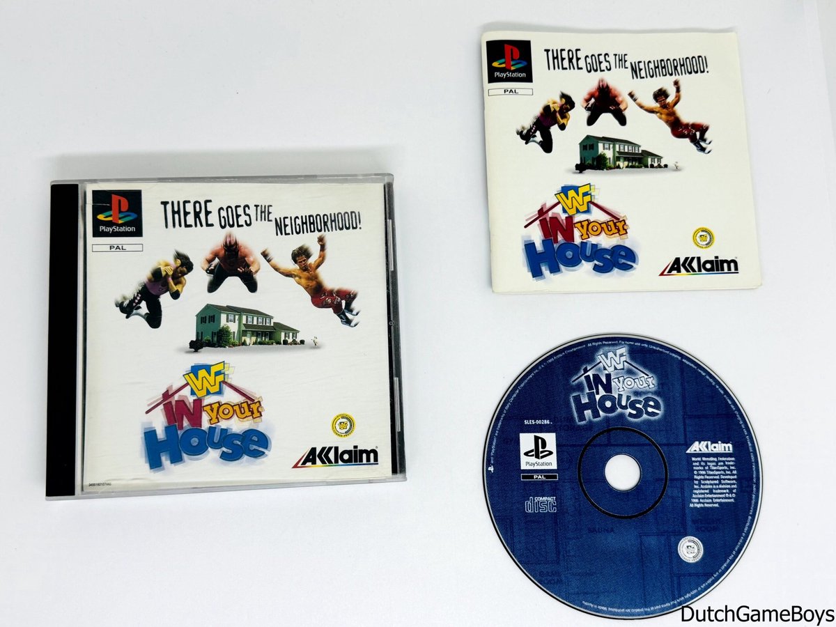 Playstation 1 / PS1 - WF - In Your House - English / EUR