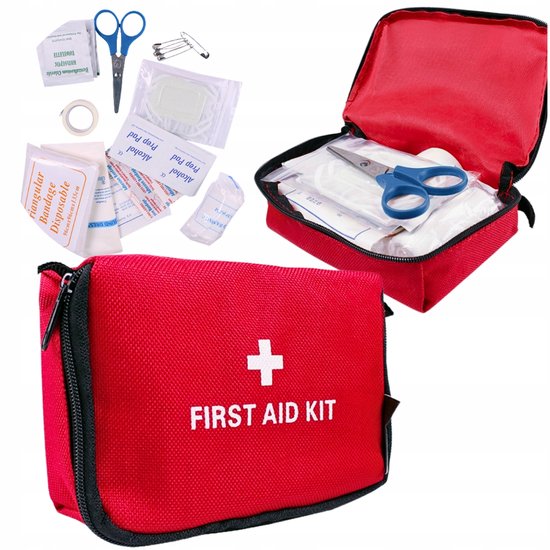 Compacte EHBO-kit met Nood-slaapzak voor Outdoor & Survival — afbeelding 4