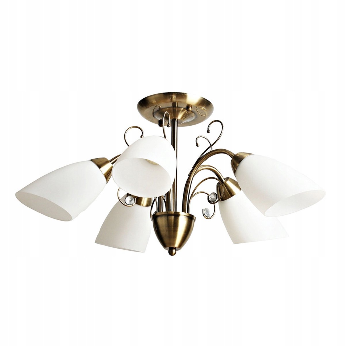 Merkloze Plafondlamp Patina 5-lichts, Klassiek Design, Ø 50 cm