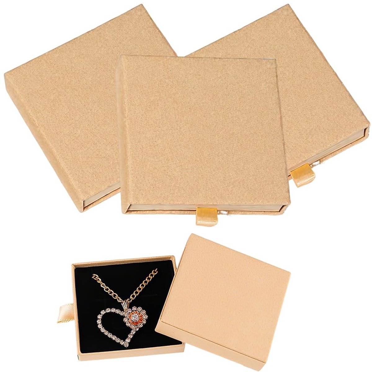 SolidKeus - 3-delige Sieraden Geschenkdoos Set