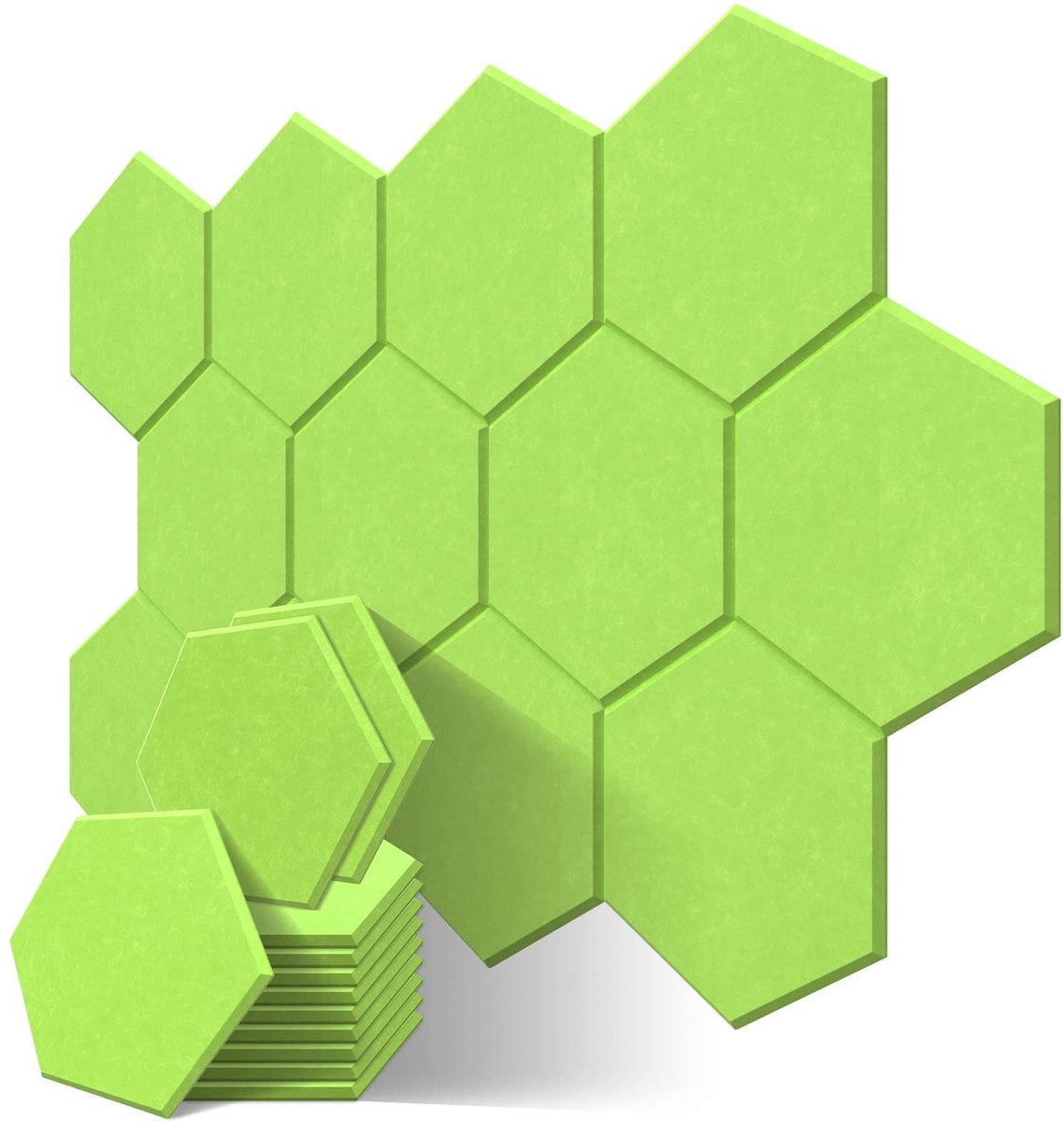 SolidKeus - Professionele Hexagon Akoestische Schuim Panels voor Geluidsisolatie