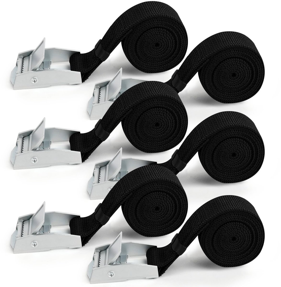 SolidKeus - Set van 6 Heavy-Duty Spanbanden voor Verpakking