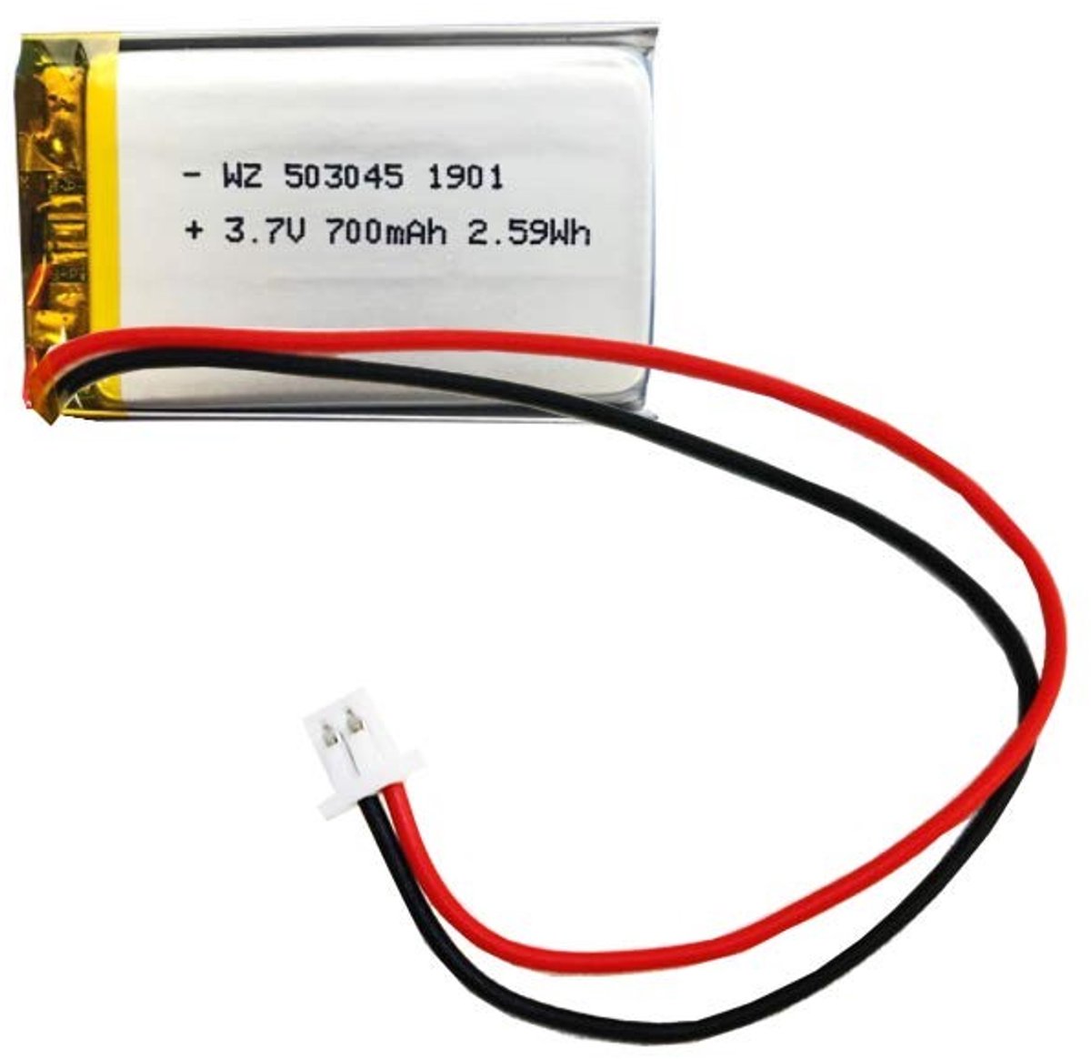 SolidKeus - Oplaadbare Lithium Batterij 700mAh voor Schoonheidsinstrumenten