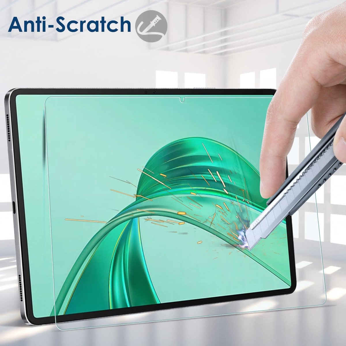 SolidKeus - 2 Pack Screen Protector voor Tablets met 9H Hardheid