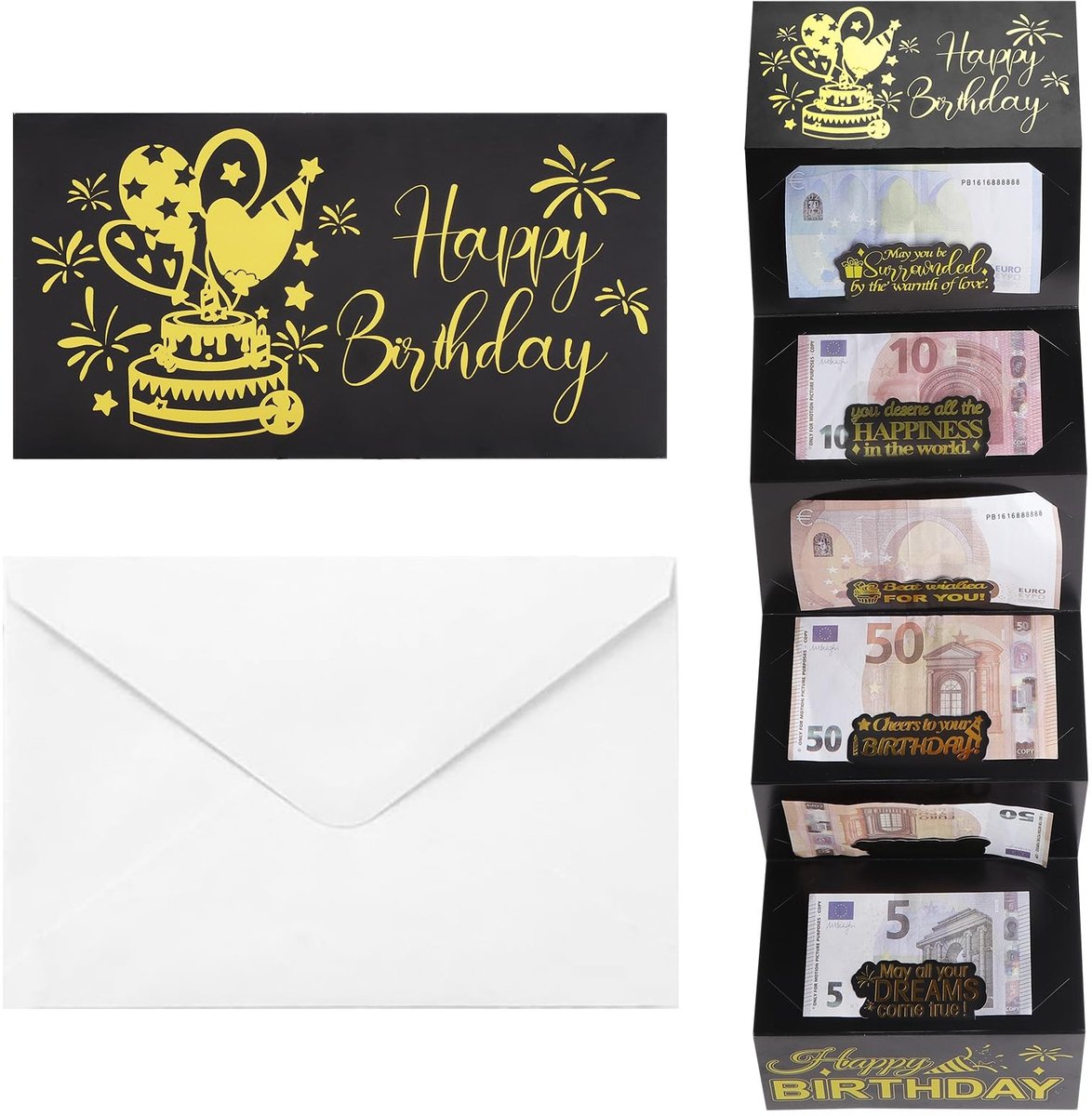 SolidKeus - Geldcadeau Envelop voor Verjaardagen en Feesten
