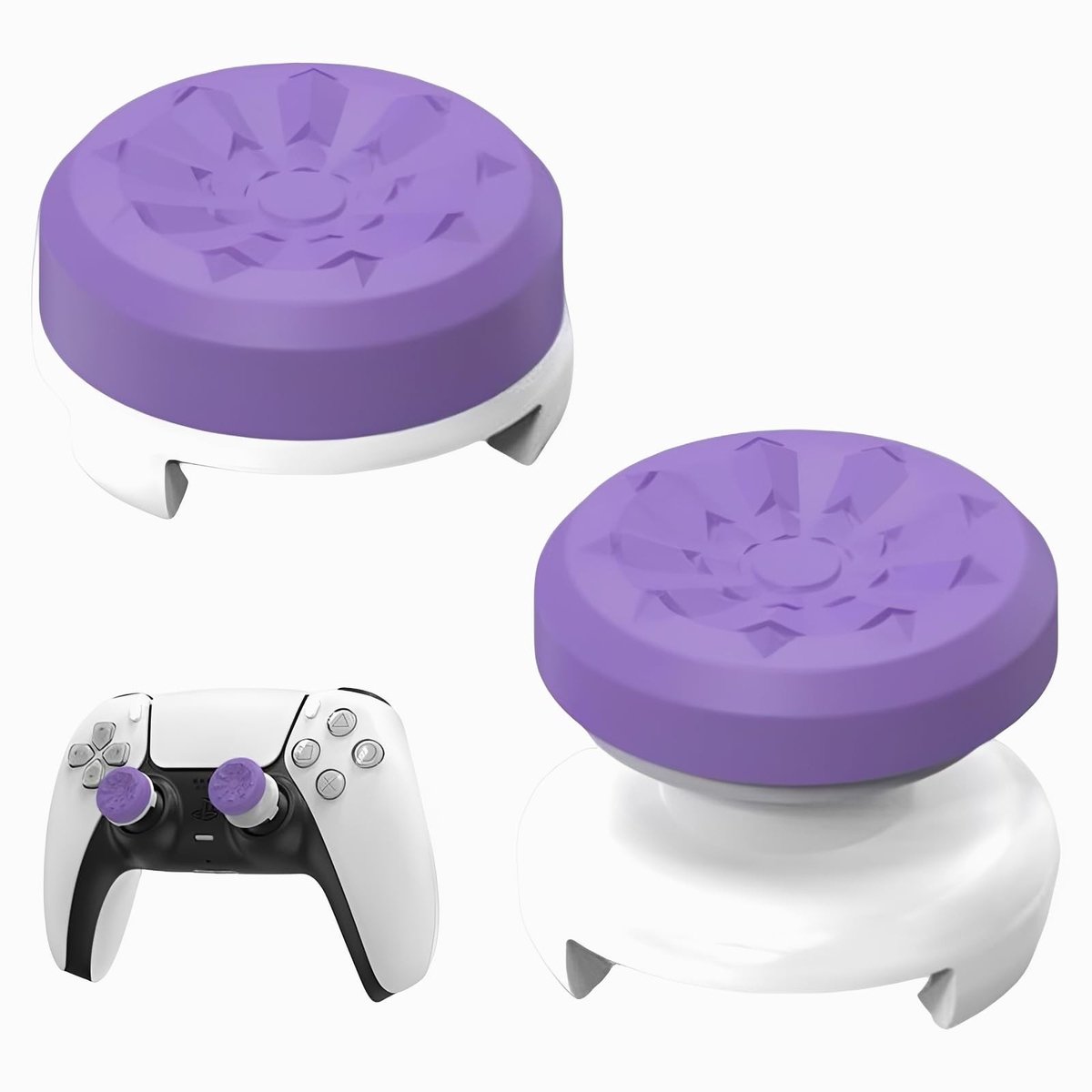 SolidKeus - Antislip Siliconen Controller Grip met Joystick Covers