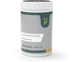 U-Sport Beta-Alanine - 800 mg - 150 Capsules - Premium Aminozuren - Kracht, Duur & Intervallen - NZVT Gekeurd - Vegan