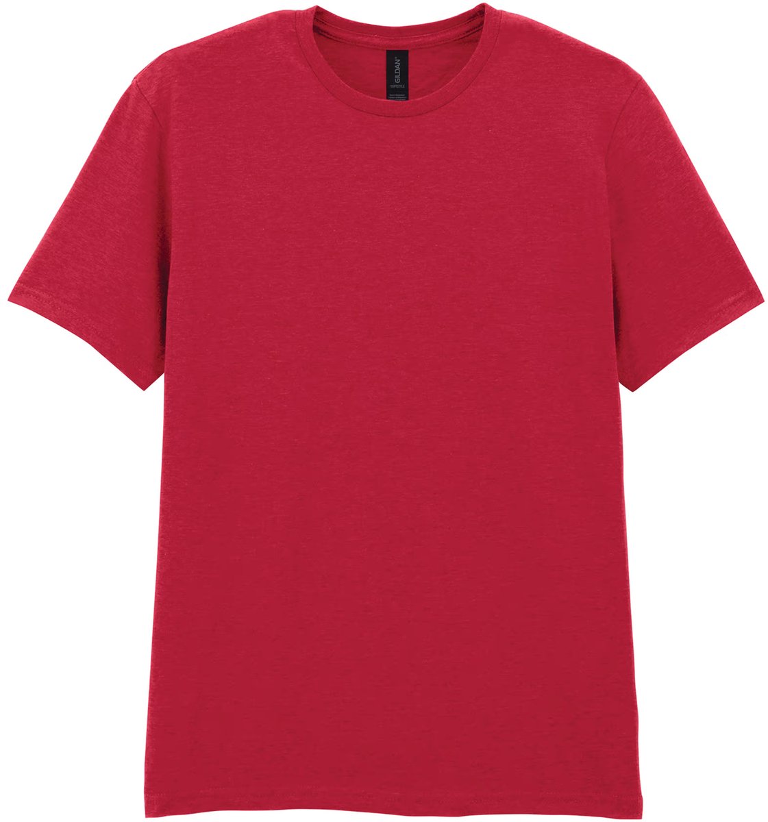 T-shirt met ronde hals Gildan Softstyle