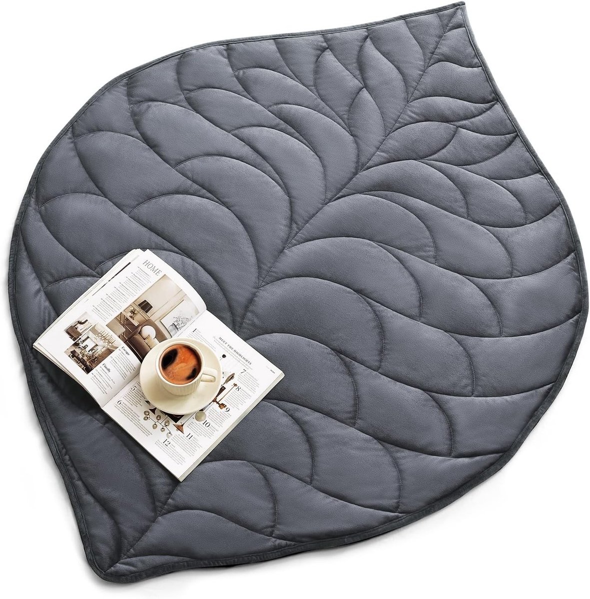 Dailygoods- Verzwaringsdeken 3,2 kg - 104 x 135 cm - Zacht Kristalfluweel - Machinewasbaar - Draagbare Reisdeken - Ontspanning en Huidvriendelijk - Ontspanningsdeken