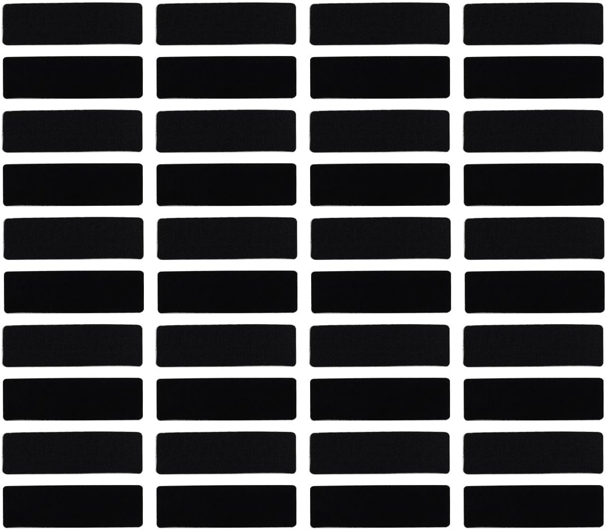 Dailygoods- Plakband Supersterk - Dubbelzijdig Tape - Zelfklevend - Geschikt voor Muren/Vloeren - 20 Paar - Hoge Temperatuurbestendigheid - Dubbelzijdige Tape