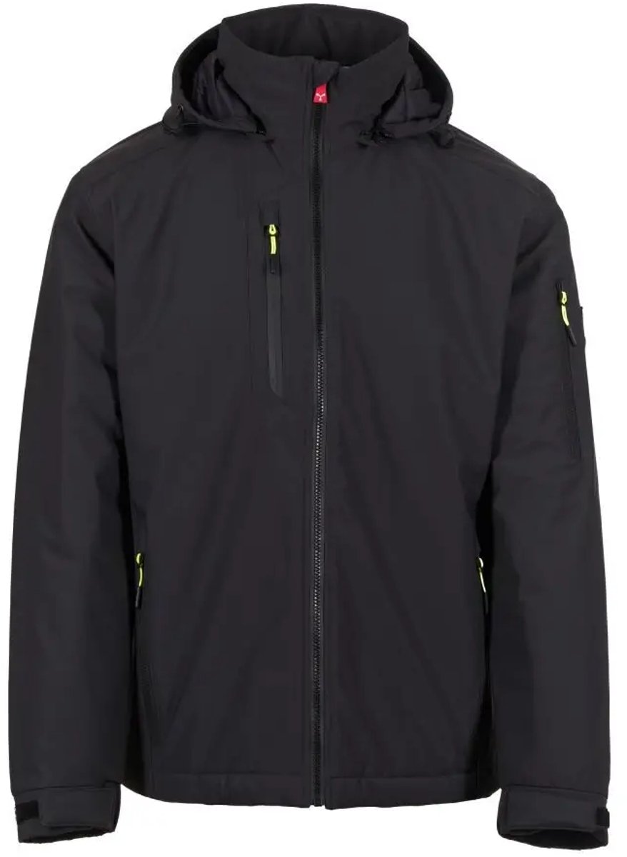 gevoerd softshelljack Payper Wear Creek Pad Ultralite Antraciet