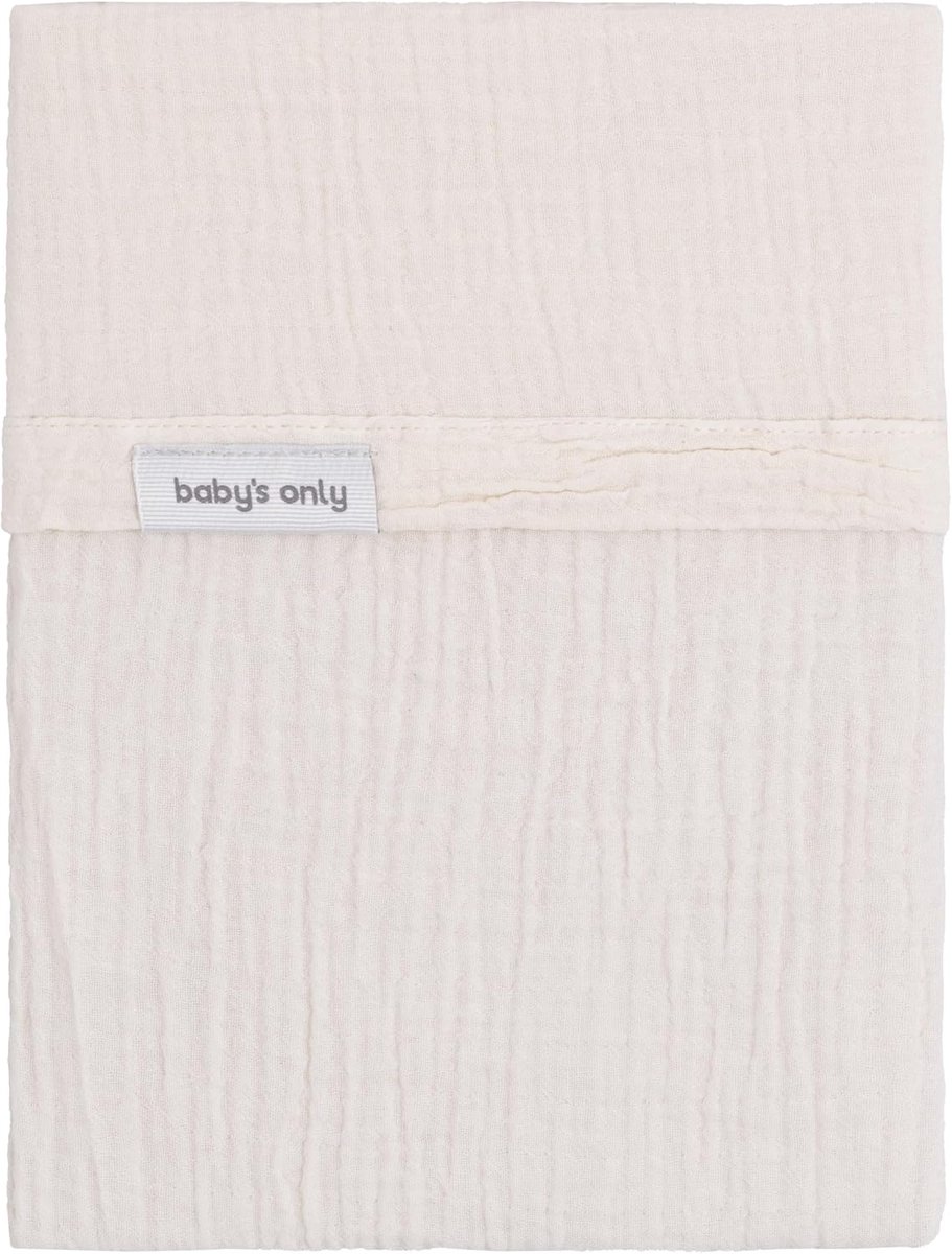 SnelShoppen - Crib Sheet Baby 80x100cm - Zacht en Absorberend Katoen - Neutraal Kleur - Ideaal voor Babybedje en Wieg