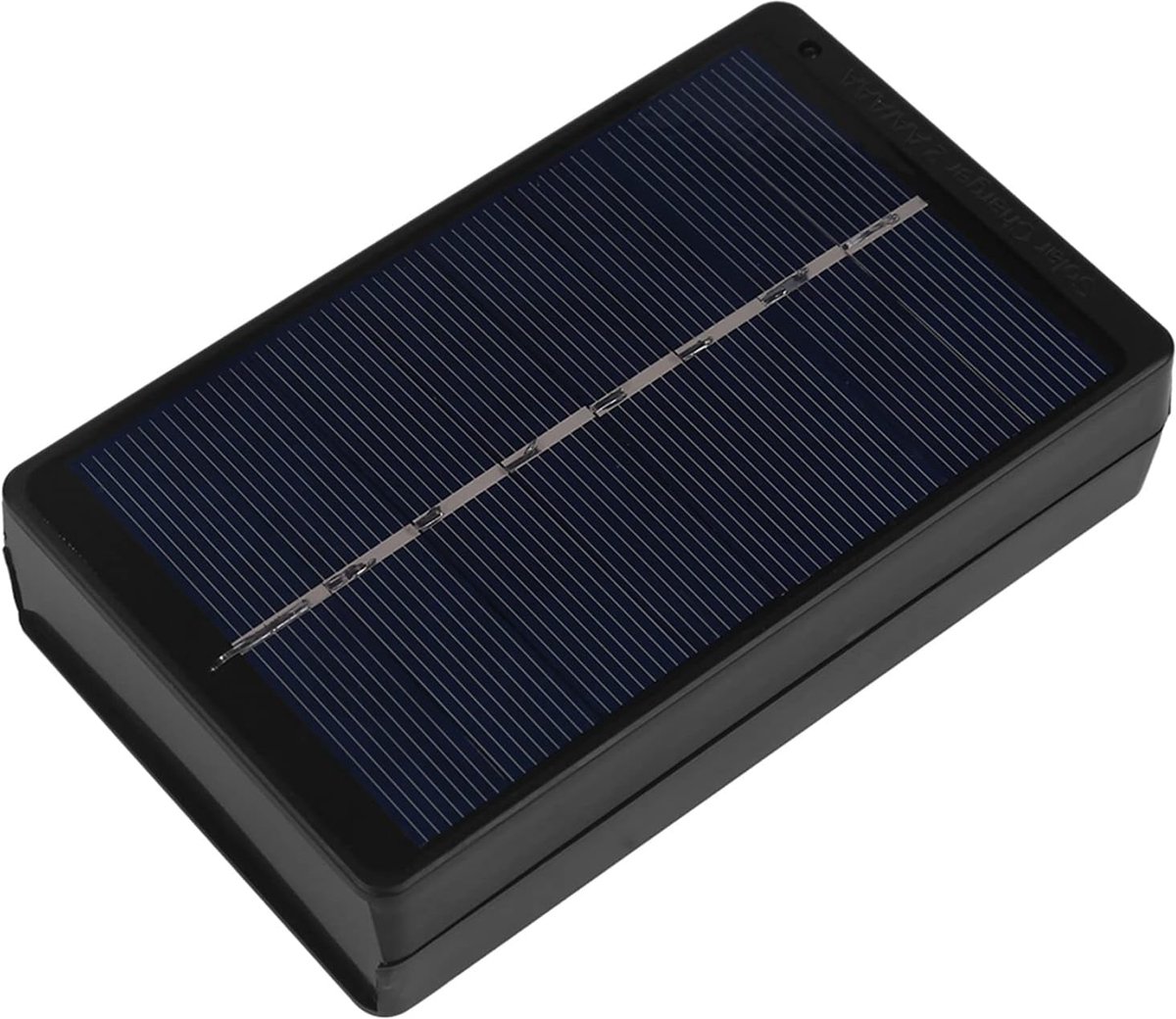 SnelShoppen - Solar Batterijlader 1W 4V Draagbare Zonnepaneel Lader voor AA AAA Batterijen - Ideaal voor Camping, Hiking en Reizen