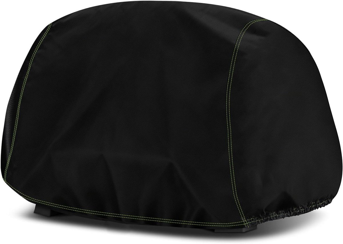 SnelShoppen - 600D Grill Cover Tuin, Beschermhoes BBQ 62 x 53 x 33 cm, Waterdicht, UV-bestendig, Zwart, Voor Buitengebruik, Barbecue Accessoire, Grill