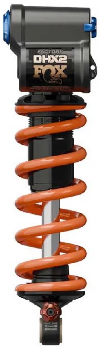 Fox Dhx2 Factory 2pos-adj Standard Metric Trunnion 2026 Schokdemper Oranje 55 mm / 185 mm