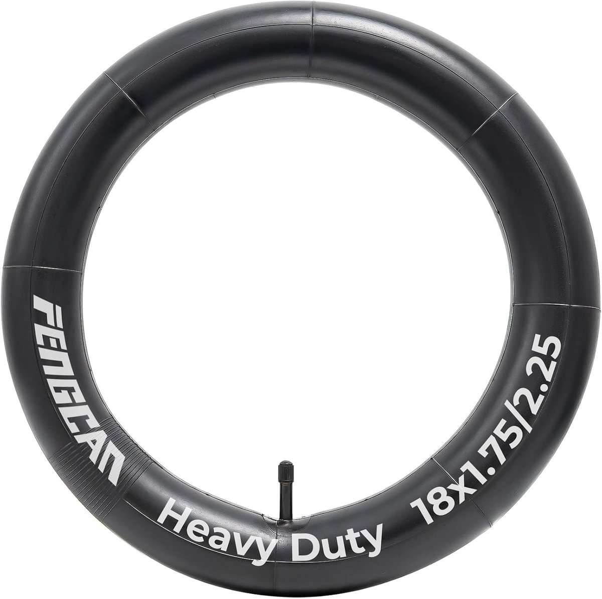 SnelShoppen - 18x1.75/2.25 Versterkte Fiets Binnenband - 18 Inch Binnenband voor Mountainbike, Stadsfiets en Scooter - AV32mm Schrader Ventiel, Geschi