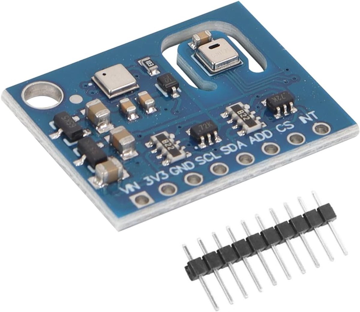 SnelShoppen - Ubric ENS160 + AHT21 Luchtkwaliteitsensor Module voor HVAC, Luchtreiniger, S