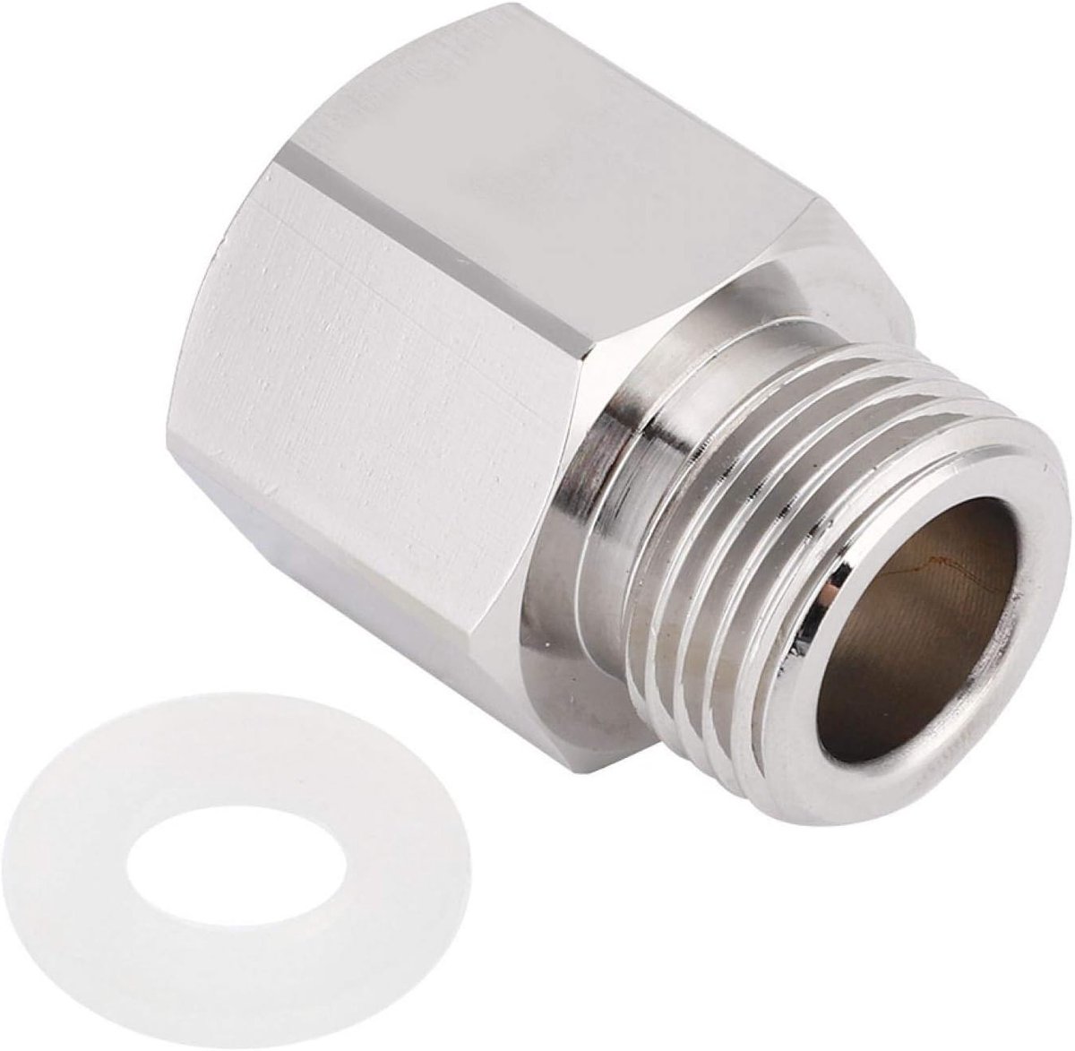 CO2 Adapter TR21 4 naar W21.8 - Stevige Flesadapter voor Thuisbrouwerij, Keg Regulator en Aluminium Cilinder Accessoires
