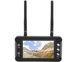 FPV Monitor - Drone Ontvanger - Vliegen Met Drone - Ingebouwde DVR - 43 Inch IPS - Zwart
