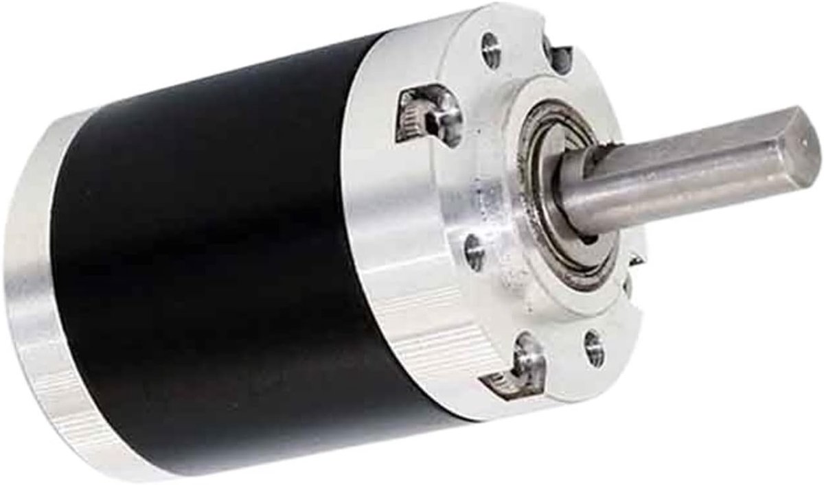 Mini DC Motor - Elektrische Motor - Industriële Productie - Metalen Tandwielkast - 28mm Diameter - Metaal