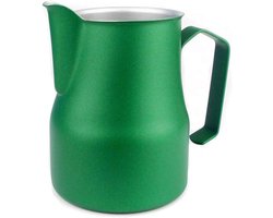 Melkopschuimer Kan - Koffie Melkkan - Latte Art Maken - Druppelloze Tuit - 750ML - Groen