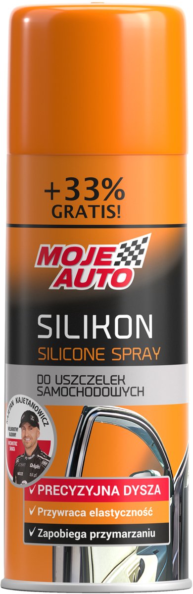 Moje Auto - Siliconenafdichtingsspray - 400ml - Beschermt tegen Bevriezing - Droge Smering