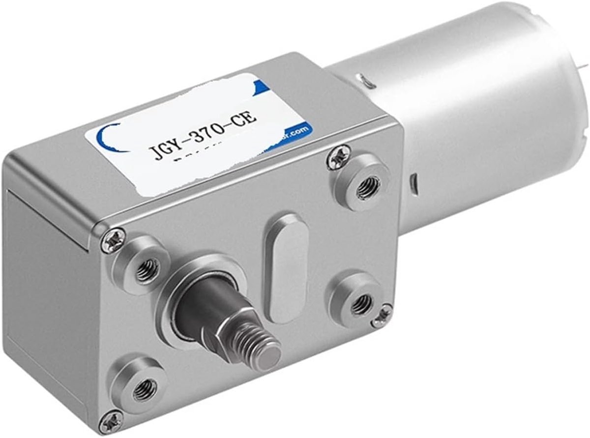 Miniatuur Elektrische Motor - DC Slakkenmotor - Modelbouw Projecten - Zelfborgende Transmissie - 12 Volt - Metaal