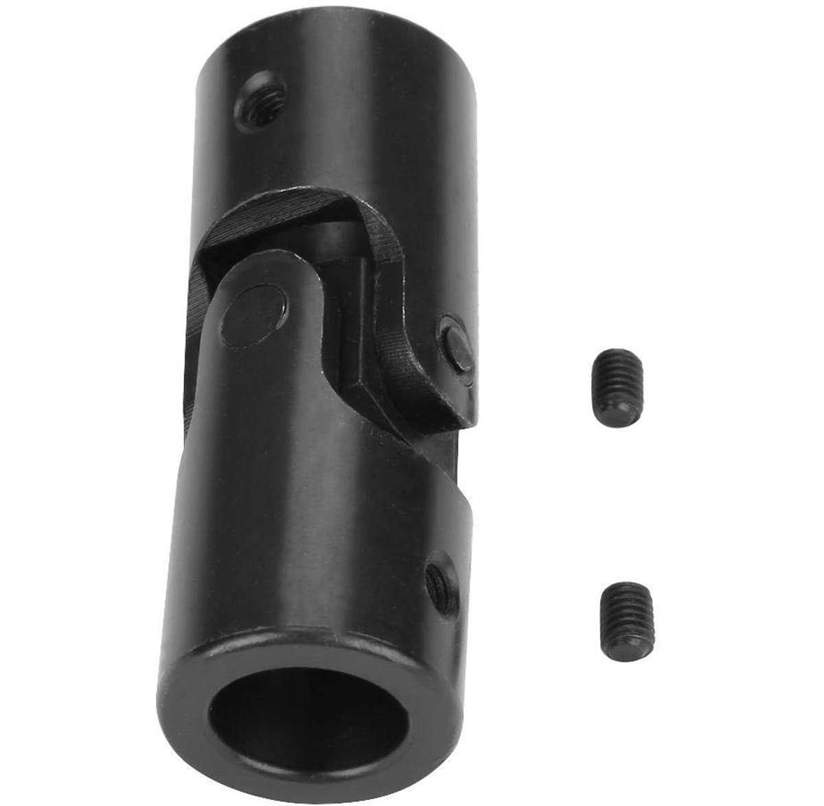 Dailygoods- Kruiskoppeling 20 mm - Cardanas Koppeling - Asconnector - Motorconnector - Zelfstuurinrichting - Hoogwaardig Metaal - 85 mm Lengte - Cardanverbinding