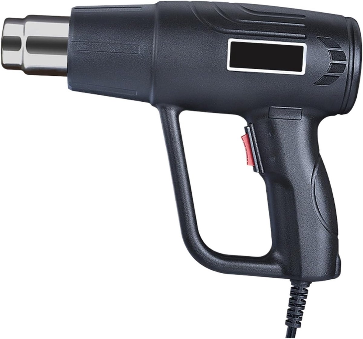 Heteluchtpistool - Warmtepistool Krimppistool - Verwarmen en Krimpen - LCD Temperatuurregeling - 2000W - Zwart
