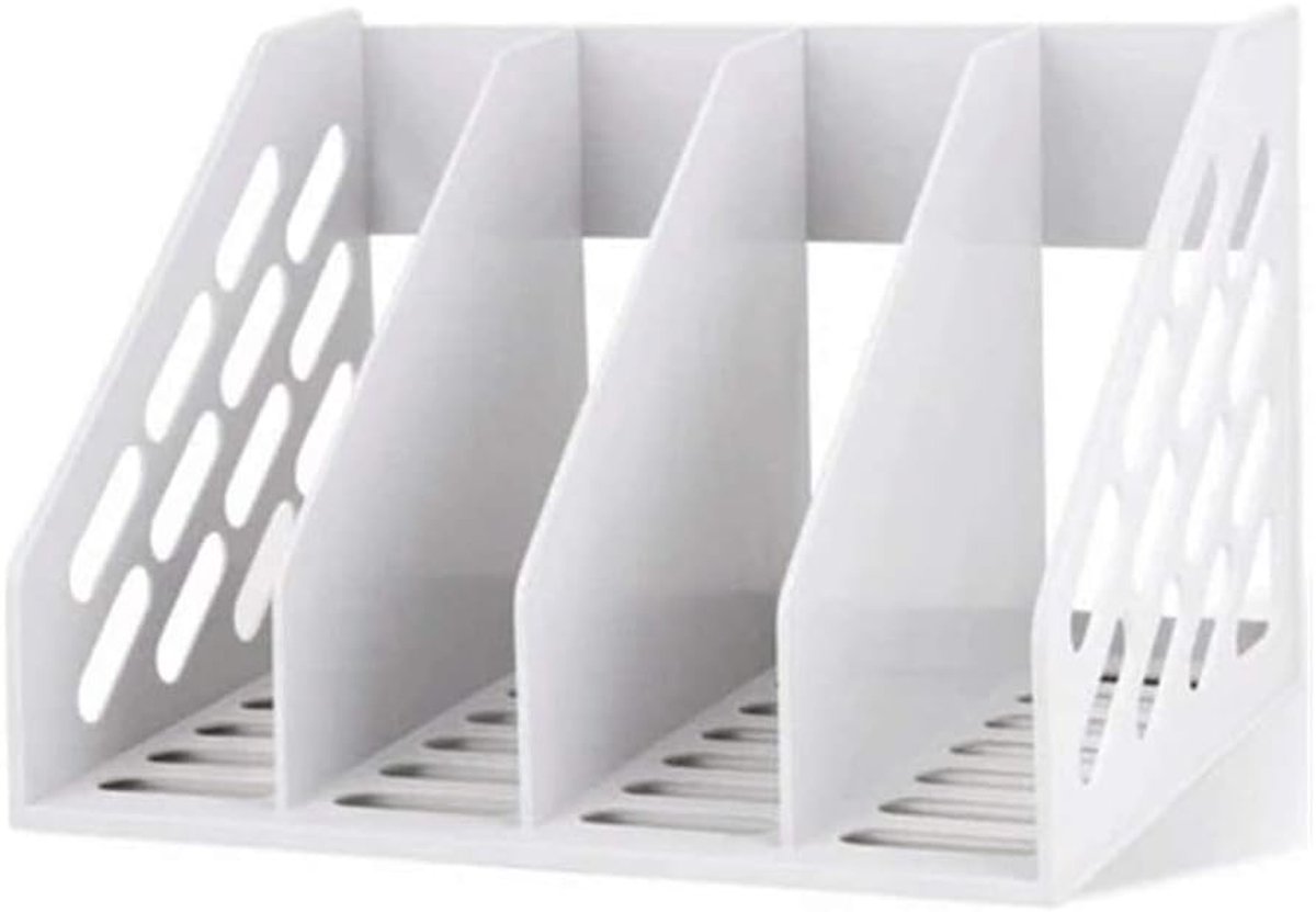 Bestands organizer - Bureau opberger - Bureau organiseren - Vier secties - One Color - Niet gespecificeerd