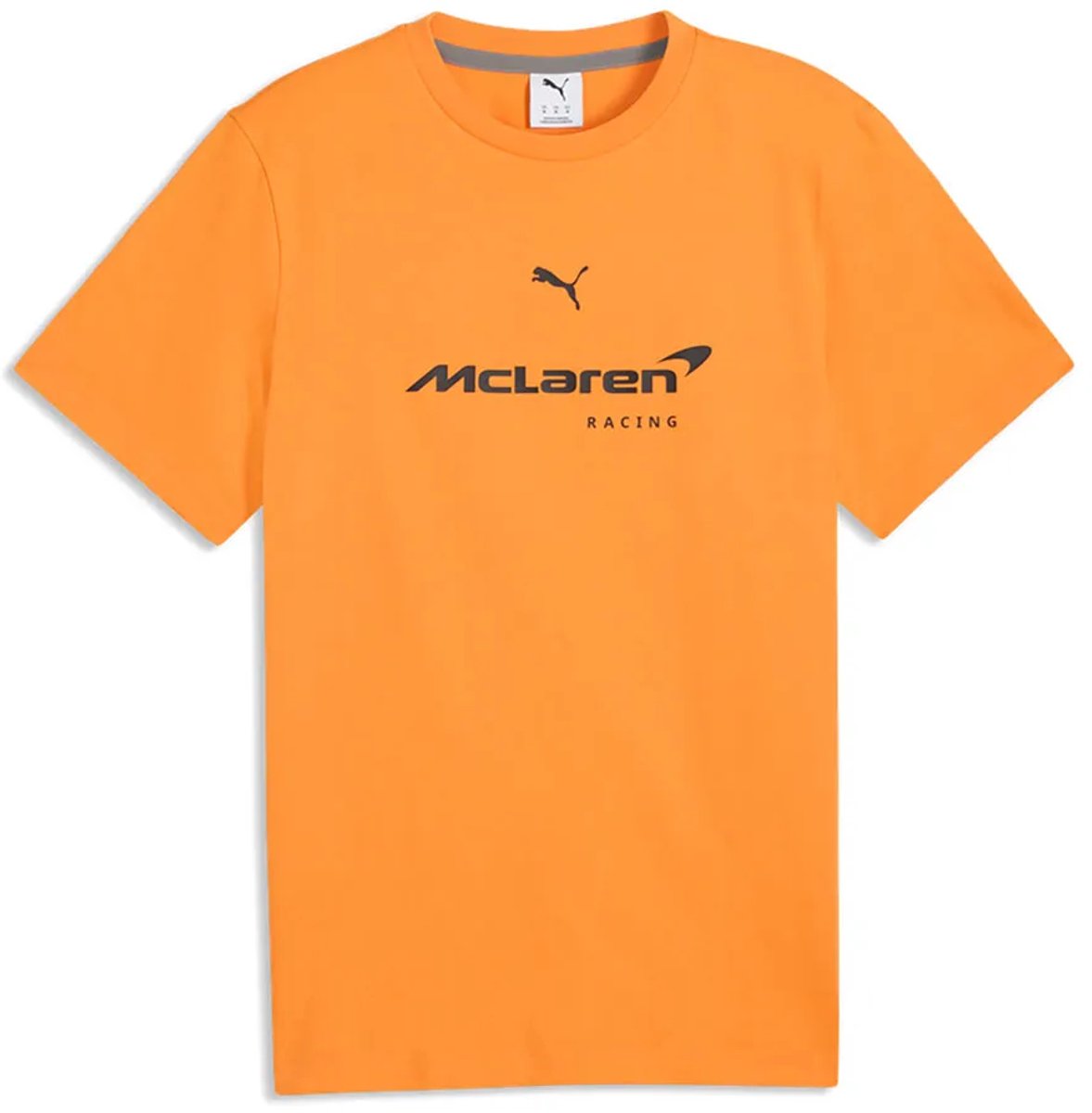 Puma Mclaren Big Logo T-shirt Met Korte Mouwen S Man Papaya