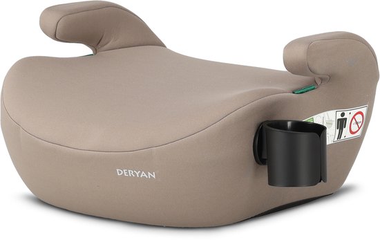 Deryan Cody Basic I-Size Autostoel Zitverhoger - Truffle Nougat van Deryan — afbeelding 5