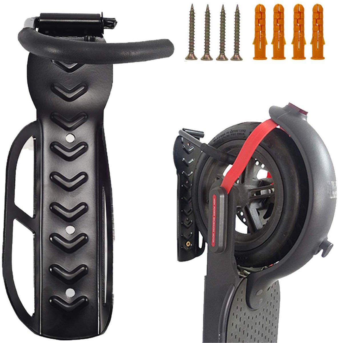 Dailygoods- Steunhouder 30 kg - Wandhouder - Fietshouder - Fiets ophangsysteem - Muurbeugel - Hoogwaardig staal