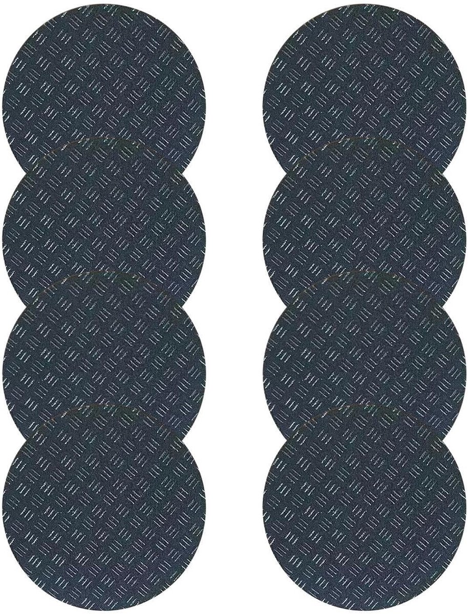 Loopband Mat - Vloerbeschermer - Geluidsreductie - Antislip - 8 Stuks - Zwart
