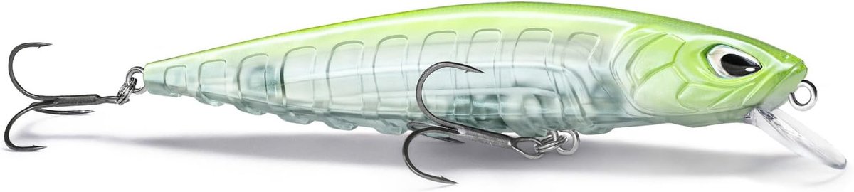 Zwevend Kunstaas - Jerkbait Wobbler - Roofvis Vangen - Magnetisch Gewichtssysteem - 11 cm - Meerkleurig