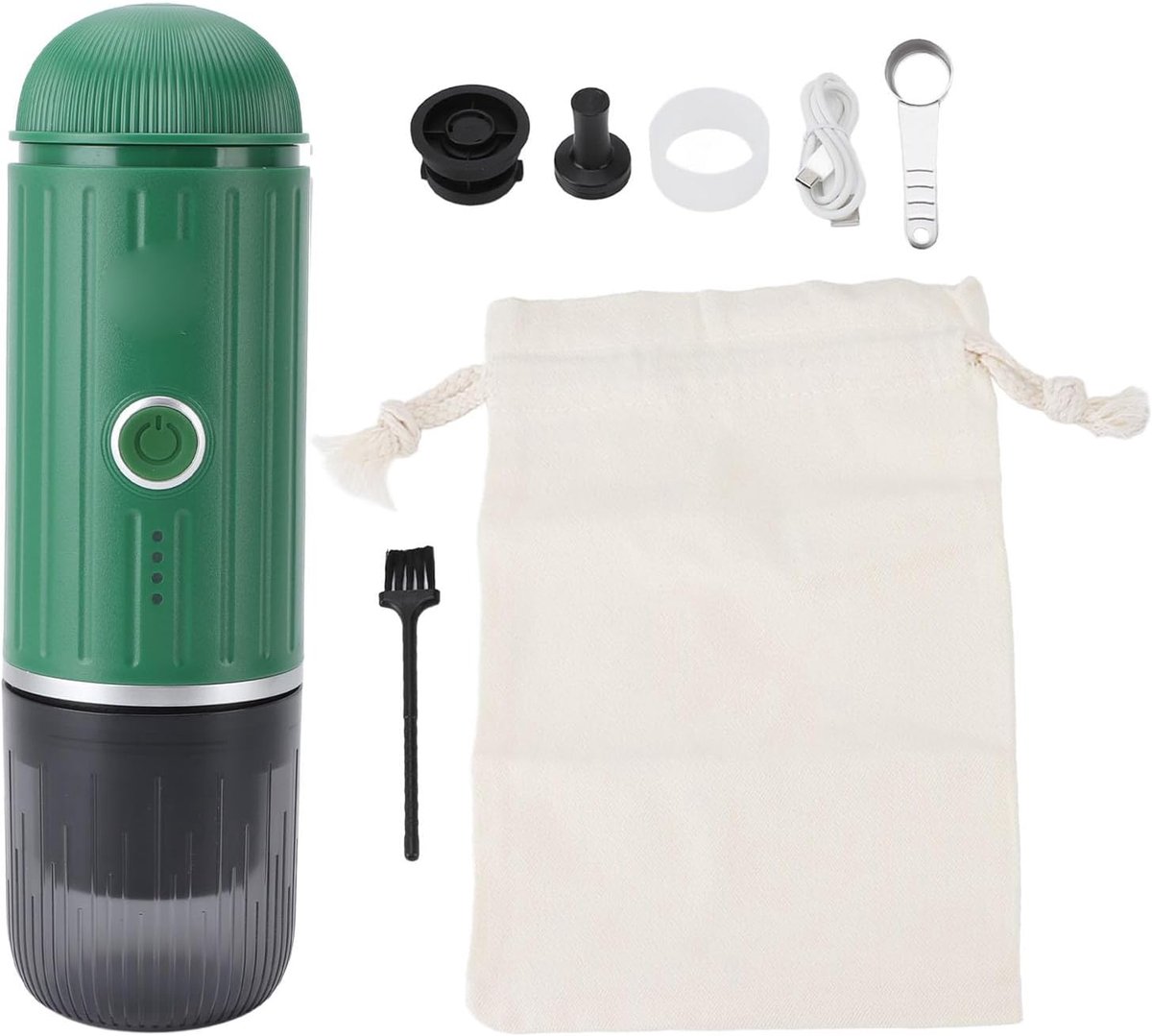 Draagbare Koffiezetter - Mini Koffie Machine - Koffie Maken - Hoge Druk Extractie - 28 x 17 x 11 cm