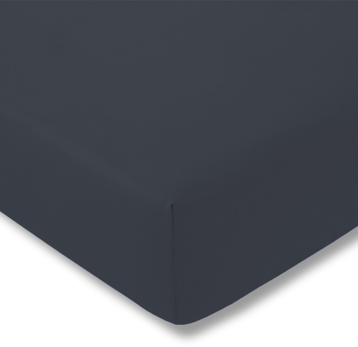 Estella Jersey Hoeslaken 200x200 cm met Elastiek - Indigo