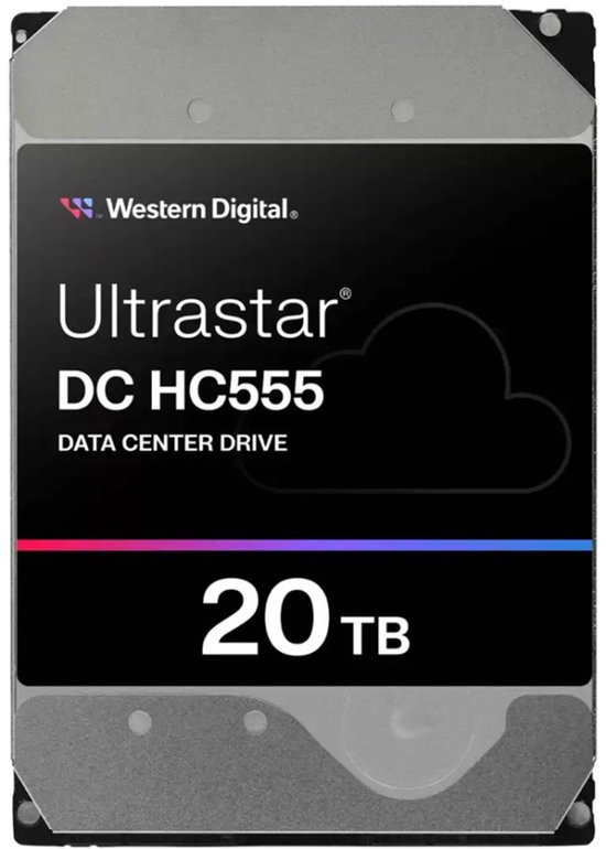 Western Digital Ultrastar - Interne harde schijf - 20TB - SAS - 7200 RPM — afbeelding 2