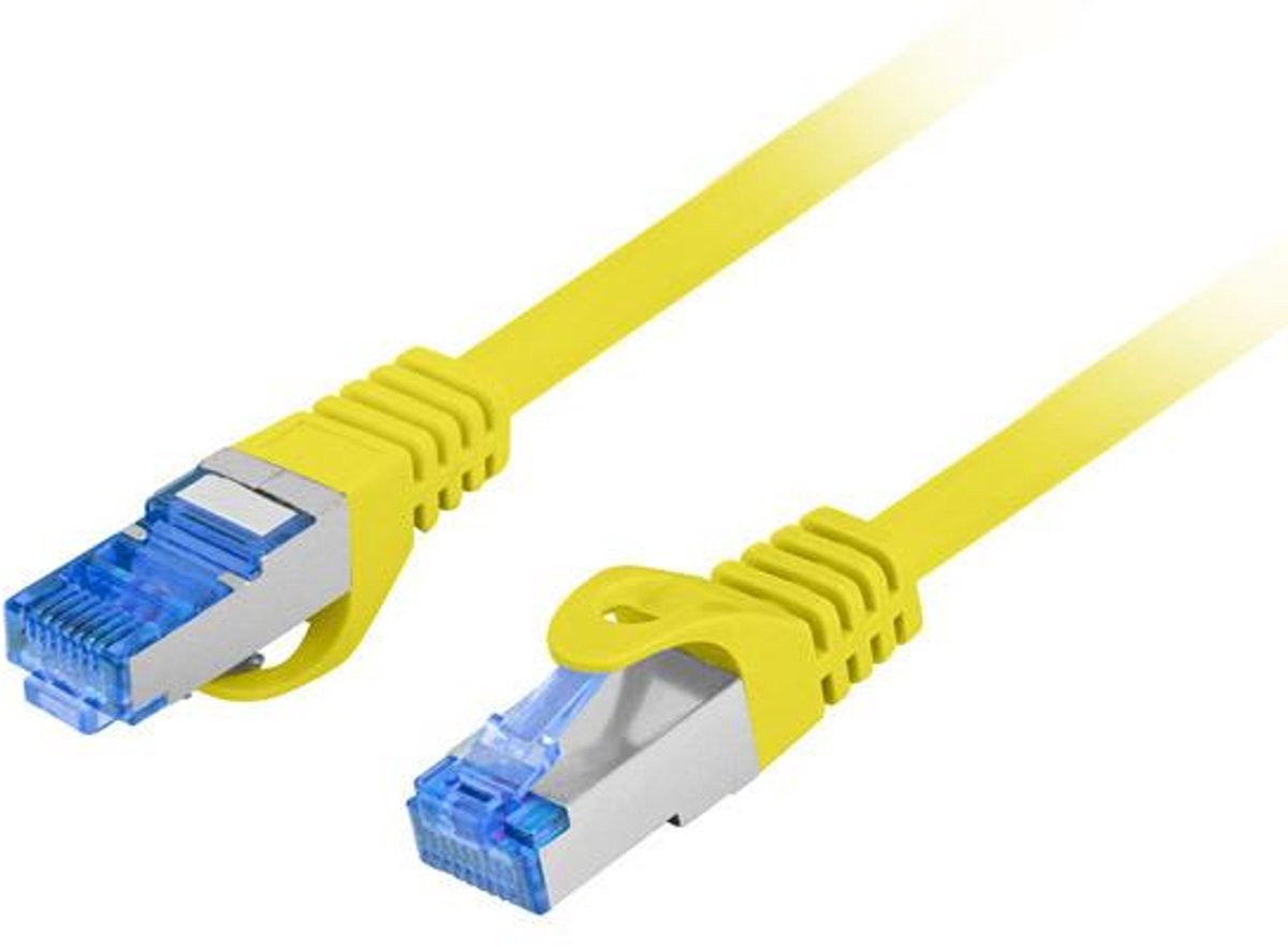 Image of Lanberg Patchcord Sftp-Kabel Voor Switch, Router, Hub, Computer 0,25M Lszh Geel