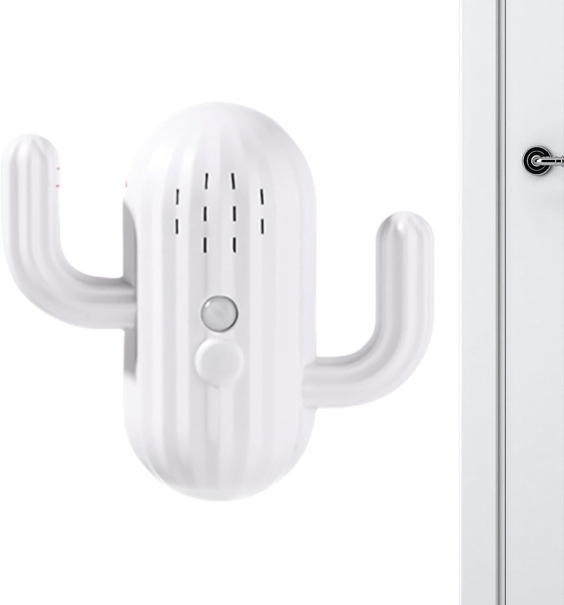Bewegingssensor met alarm - Persoonlijke assistent - Herinnering voor spullen - Spraakopname functie - 9 meter bereik - Wit