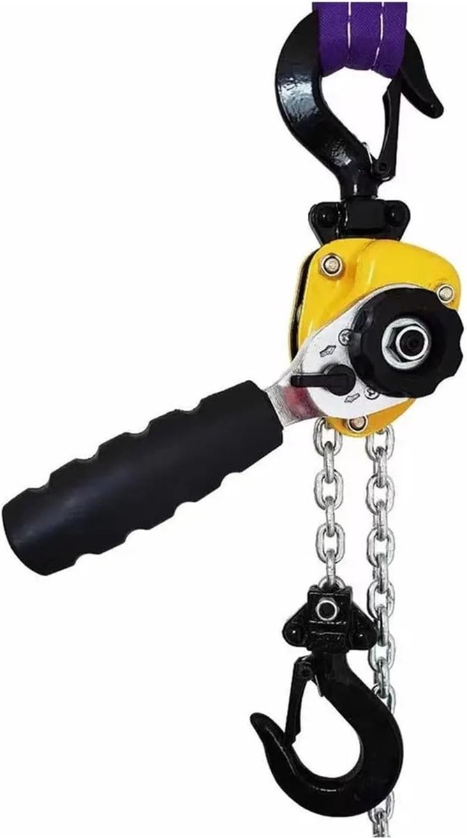 Hefboomtakel - Handtakel - Materiaal Hijsen - Efficiënt en Multifunctioneel - 1500 kg - Zilver