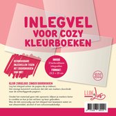 Inlegvel voor cozy kleurboeken (3 stuks)